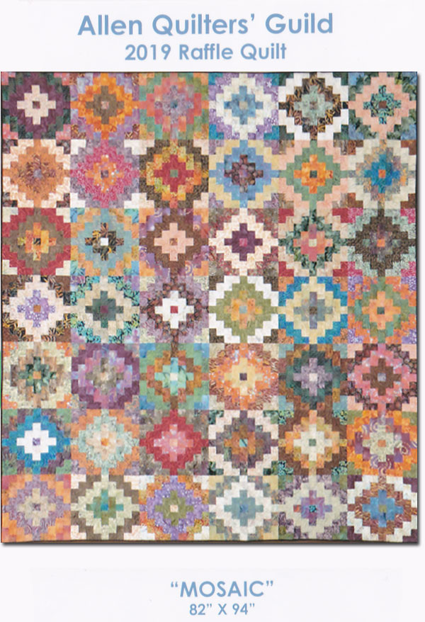 Raffle Quilt Allen Quilters Guild