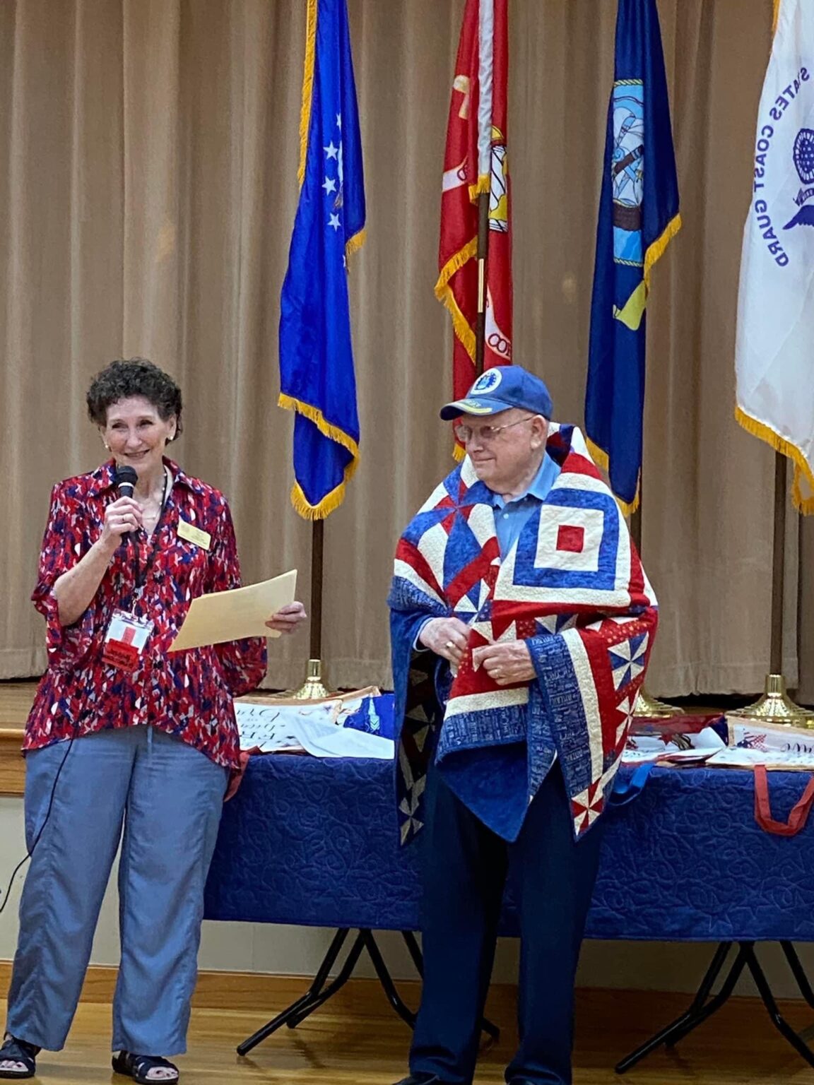 Quilts of Valor Allen Quilters Guild