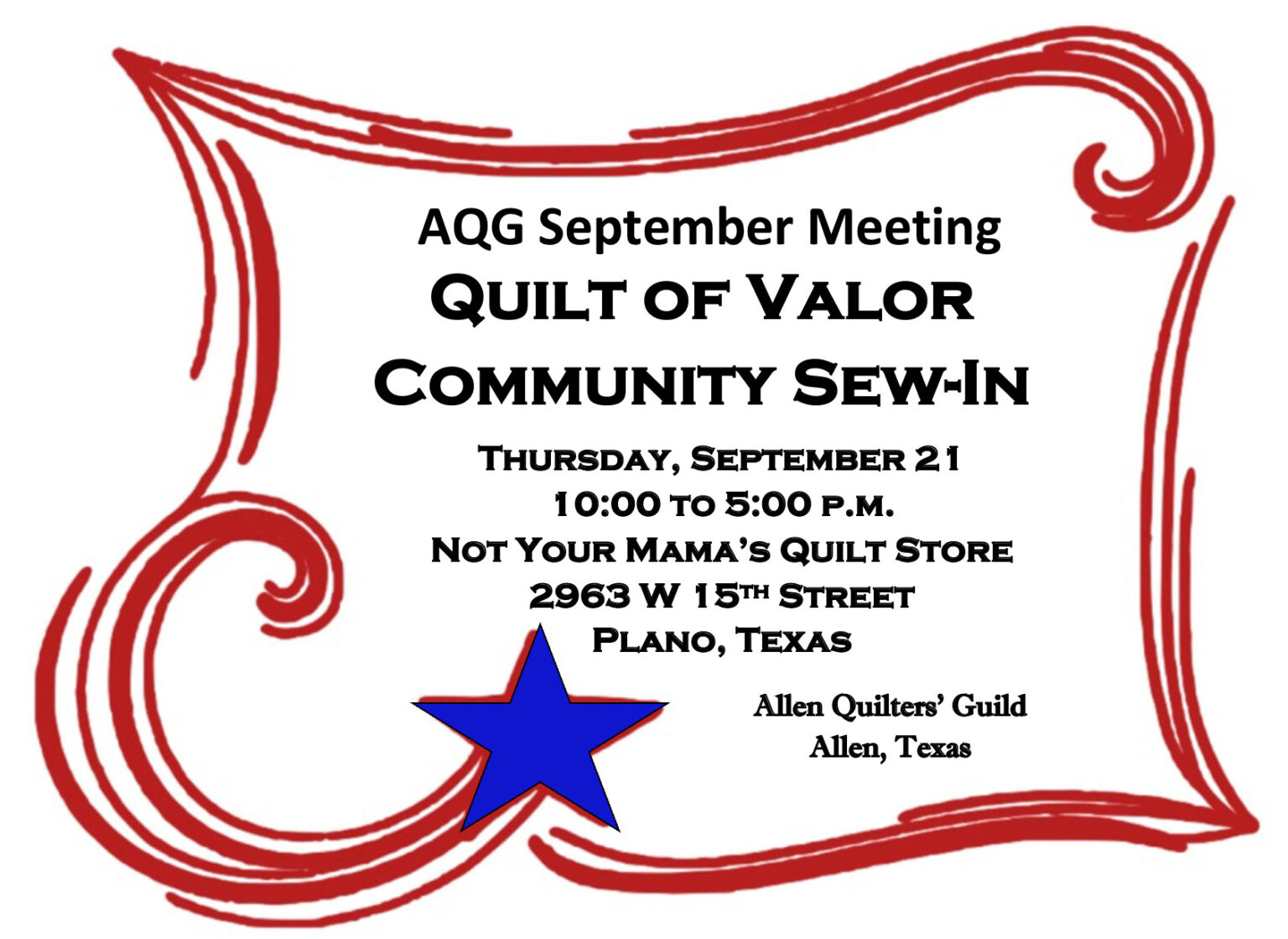 Allen Quilters Guild Allen, Texas Quilters Guild